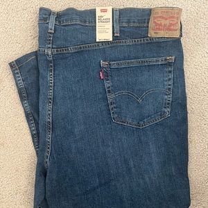 BNWT Big and Tall Levi 54x30 jeans